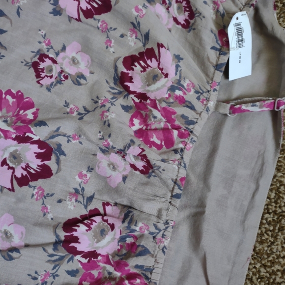NWT Old Navy Floral Sack Sundress sz L - Picture 6 of 8